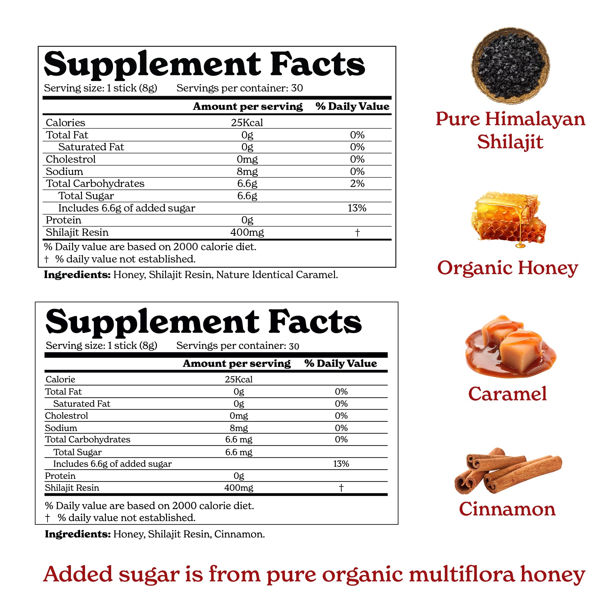Better Alt Shilajit + Honey Sticks close-up of stick