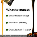 Better Alt Shilajit + Honey Sticks displayed with honey dipper