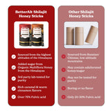 Better Alt Shilajit + Honey Sticks in a wellness setting