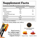 Better Alt Shilajit + Honey Sticks individual stick close-up