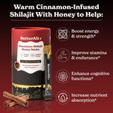 Better Alt Shilajit + Honey Sticks open package with sticks