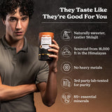 Better Alt Shilajit + Honey Sticks opened pack with sticks