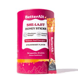 Better Alt Shilajit Honey Sticks packaging front view