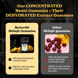 Better Alt Shilajit Mango Gummies open package showing gummies