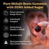 Better Alt Shilajit Mango Gummies side view of packaging