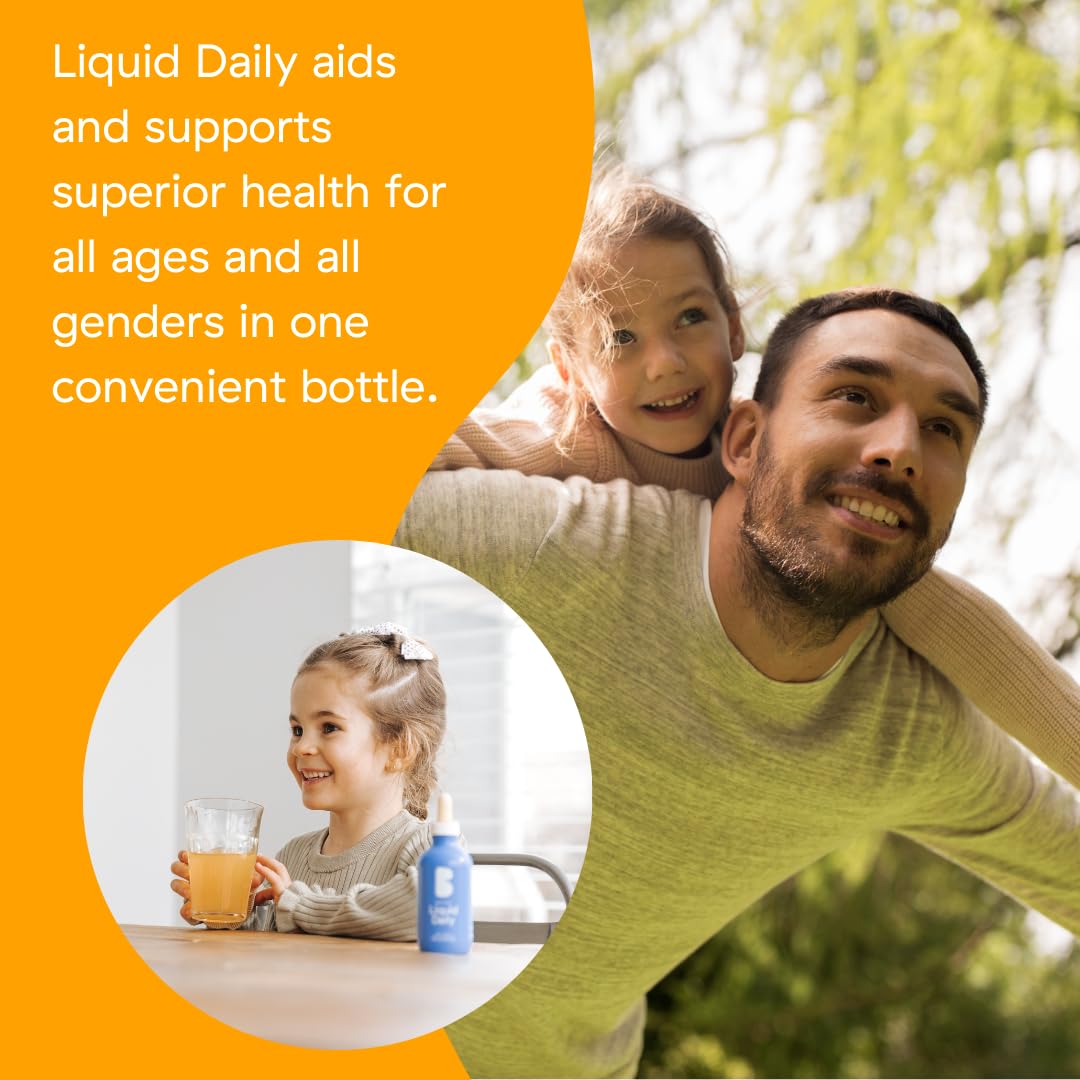 Better Family Liquid Daily Multivitamin 170g bottle with cap