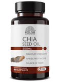 BETTER PLACE ORGANICS Omega 3, 6 & 9 supplement front view
