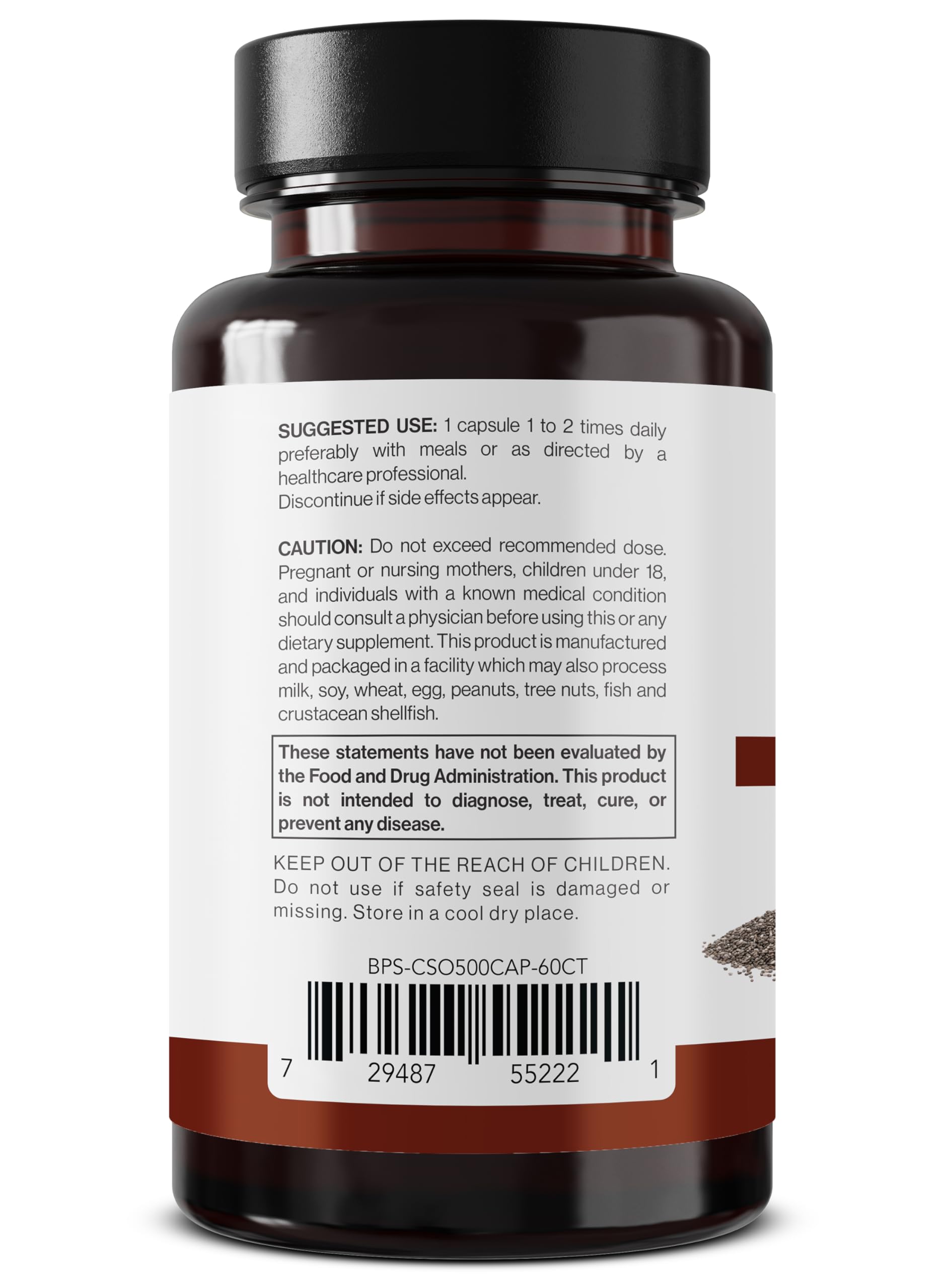 BETTER PLACE ORGANICS Omega 3, 6 & 9 supplement packaging