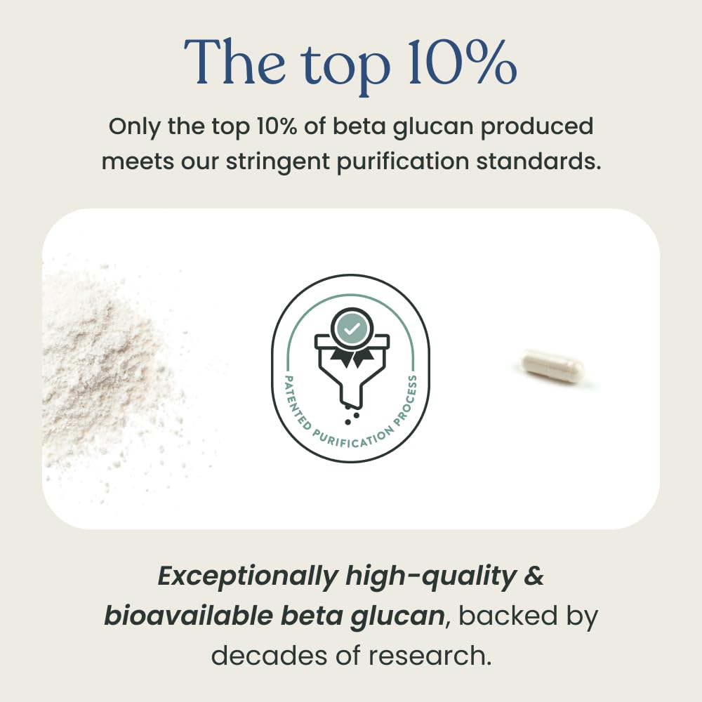 Better Way Health Beta Glucan 100 supplement ingredients list