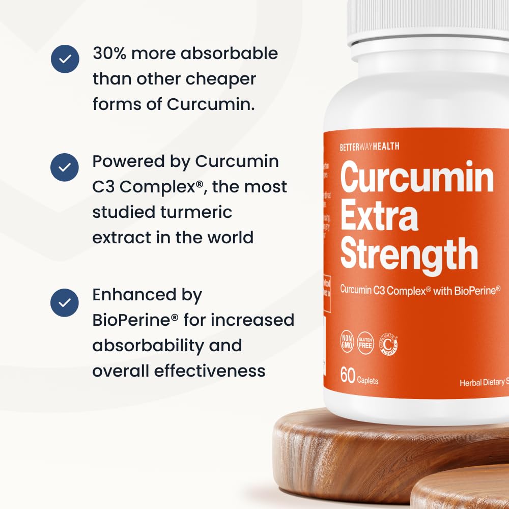 Better Way Health Curcumin C3 Complex packaging