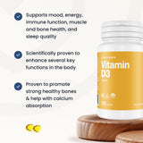 Better Way Health Vitamin D3 5000 IU Gel Capsules with olive oil