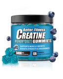 BetterFitness Creatine Gummies 120 count front view