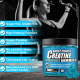 BetterFitness Creatine Gummies close-up of gummies