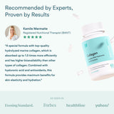 Bettervits Collagen Peptides Complex 150g with fresh fruits
