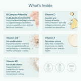 Bettervits Multivitamin Capsules opened bottle with capsules