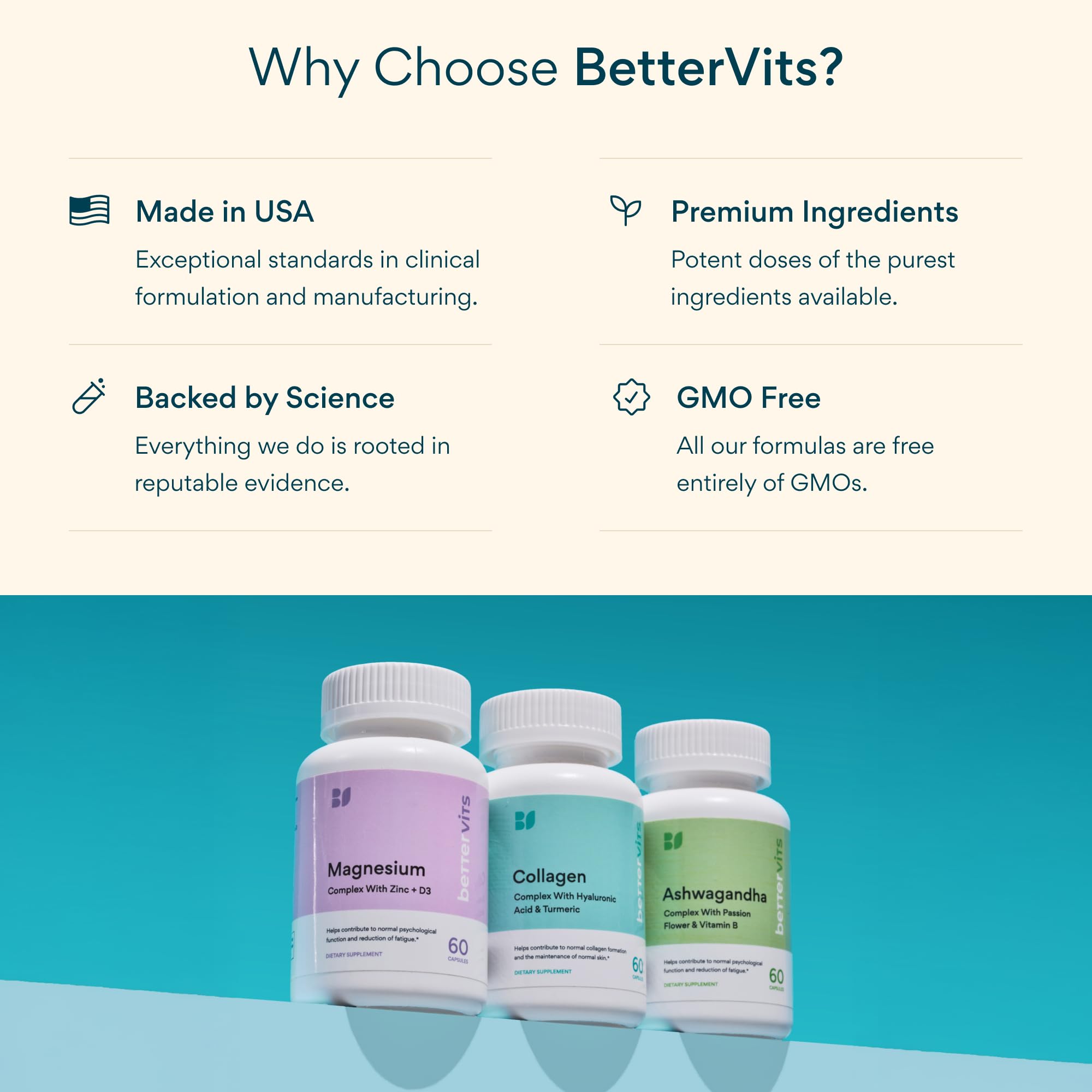Bettervits Odorless Garlic Capsules 1000mg close-up of capsules