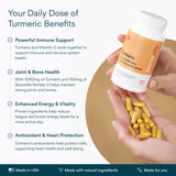 Bettervits Turmeric Curcumin Complex packaging with ingredients list