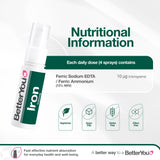 BetterYou Iron Supplement 10mg natural pomegranate flavour