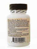 Betula Botanicals Birch Bark Extract Capsules bottle side view