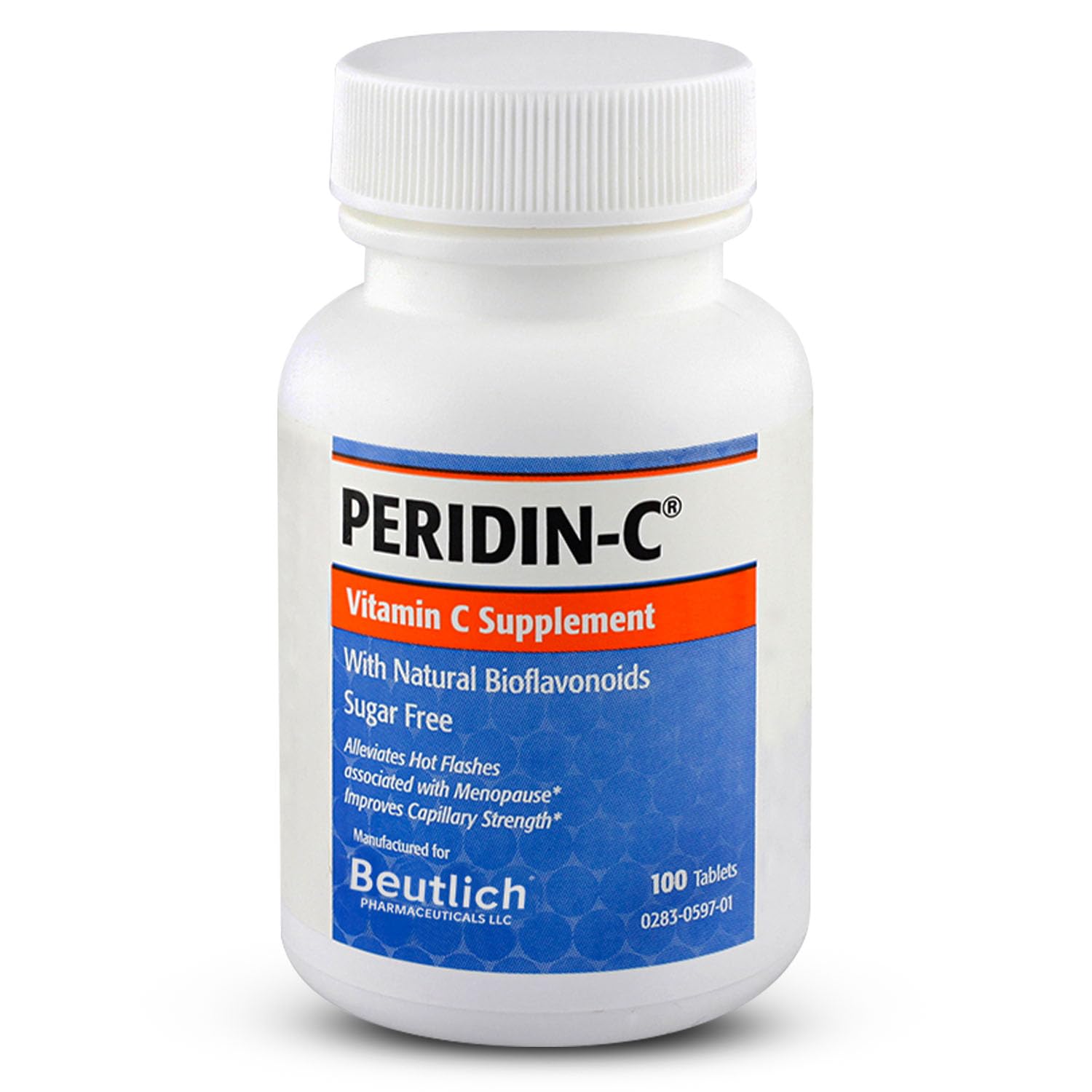 BEUTLICH Peridin-C Vitamin C Supplement bottle front view