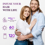 Bevalence Biotin Tablets lifestyle scene with natural background