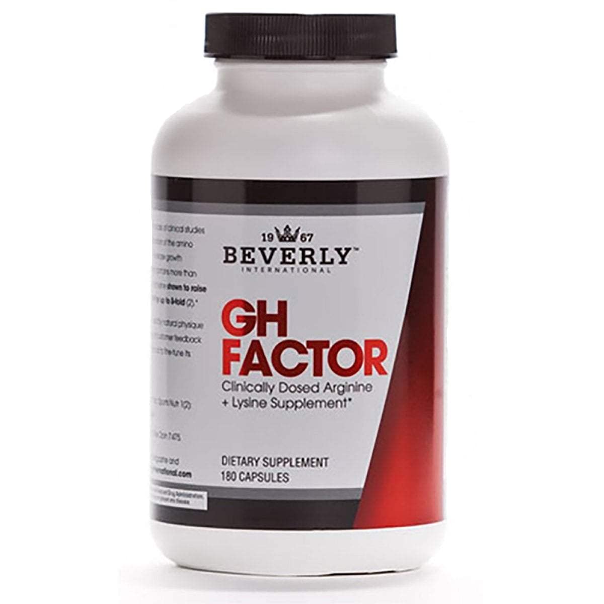 Beverly International GH Factor L-Arginine Supplement front view