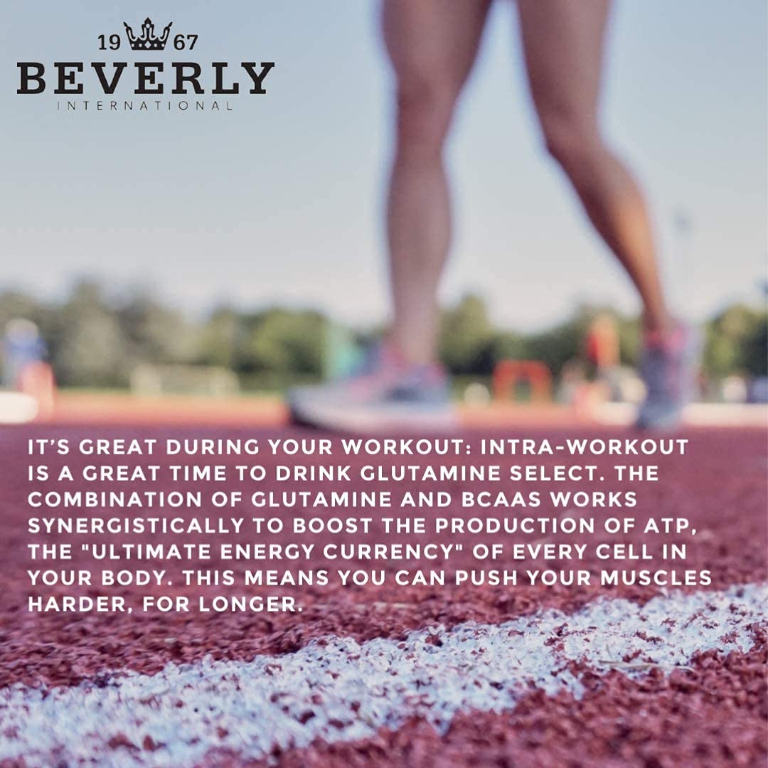 Beverly International Glutamine Select 191g mixed in water
