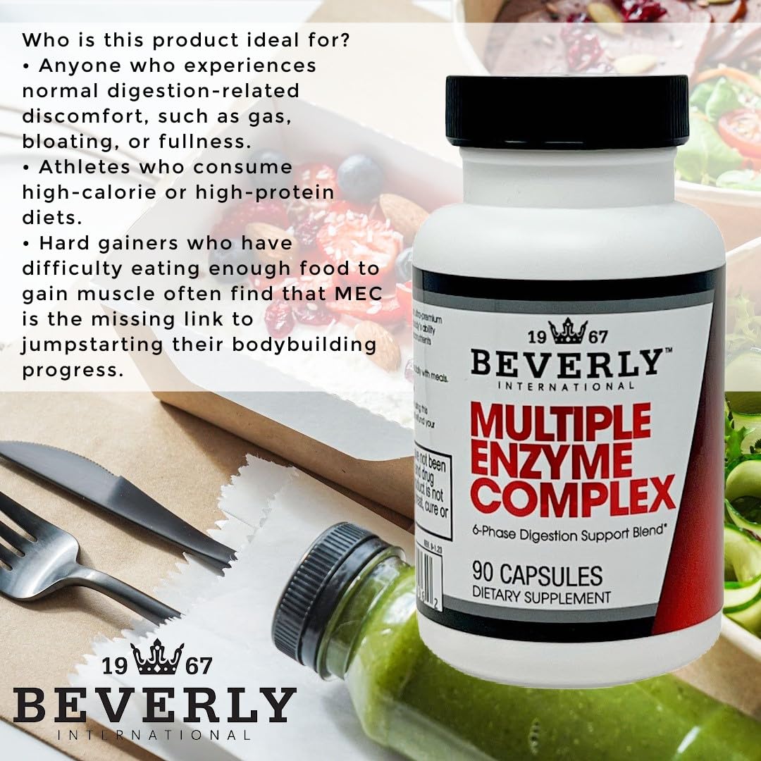Beverly International Multiple Enzyme Complex ingredients list