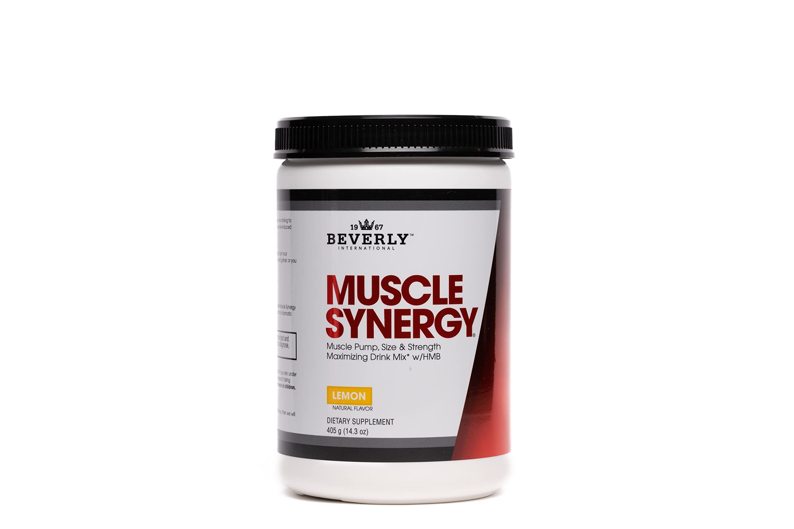 Beverly International Muscle Synergy L-Arginine supplement front view