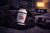 Beverly International ZMA 2000 with a glass of water