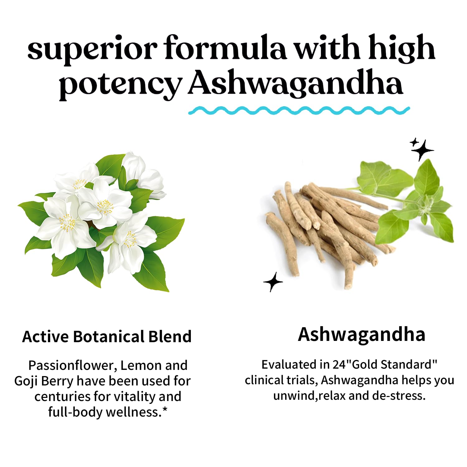 BEVIX Ashwagandha Gummies portable bottle design