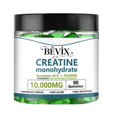 BEVIX Creatine Monohydrate Gummies front view packaging