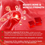 BEVIX D3 K2 Vitamin Gummies opened package