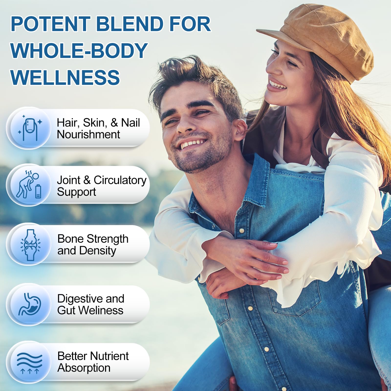 BEWORD 8-in-1 Collagen Complex ingredients list