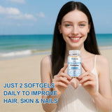 BEWORD 8-in-1 Collagen Complex with Vitamin C and Hyaluronic Acid