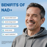 BEWORD Liposomal NAD+ Resveratrol 2000mg side view
