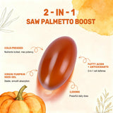 BEWORD Pumpkin Seed Oil & Saw Palmetto Softgels close-up of softgels