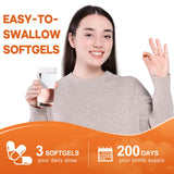 BEWORD Pumpkin Seed Oil & Saw Palmetto Softgels in hand
