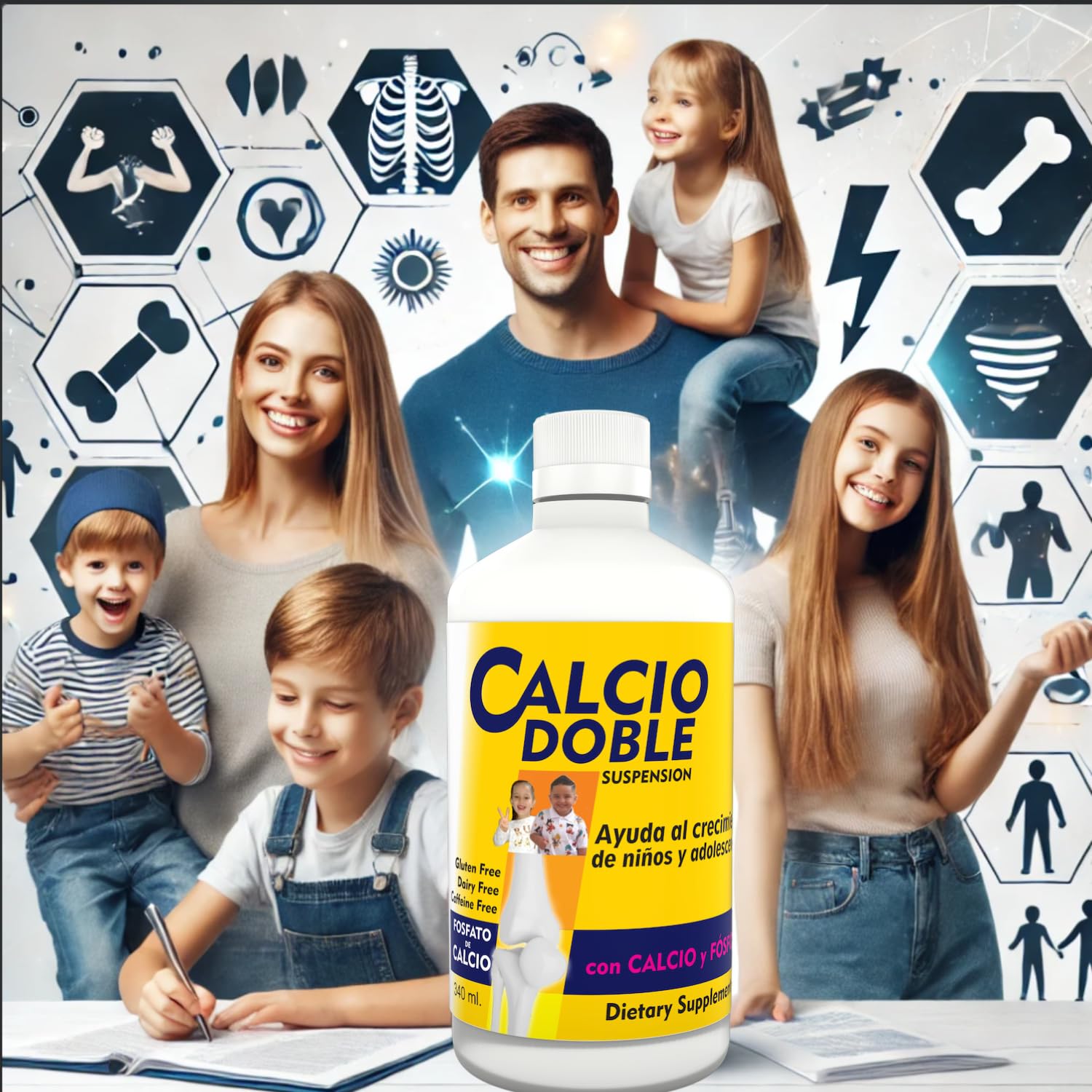 Beyodexa B Calcio Doble Calcium Supplement packaging