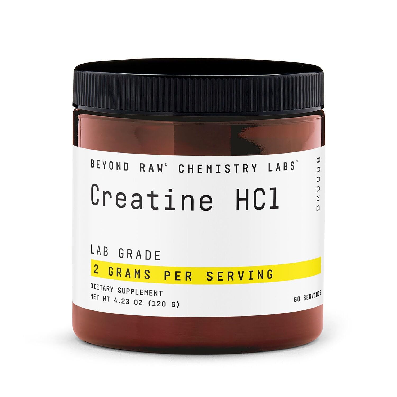 BEYOND RAW Creatine HCl 159g front view