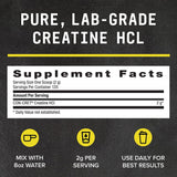 BEYOND RAW Creatine HCl 209g lifestyle shot with gym equipment