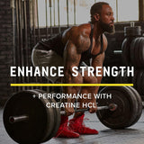 BEYOND RAW Creatine HCl 209g powder in a measuring scoop