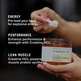 BEYOND RAW Creatine HCl ingredients list