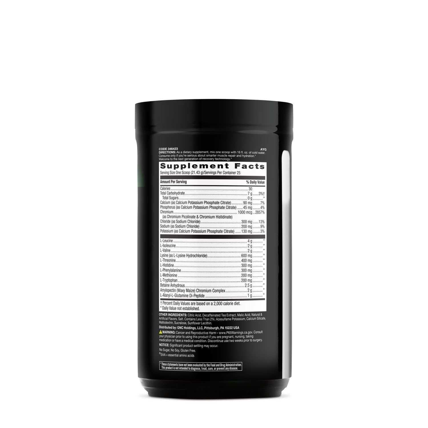 BEYOND RAW Precision Amino 640g peach mango iced tea flavour