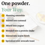 BIG BOLD HEALTH Himalayan Tartary Buckwheat Powder packaging with sprouting seeds