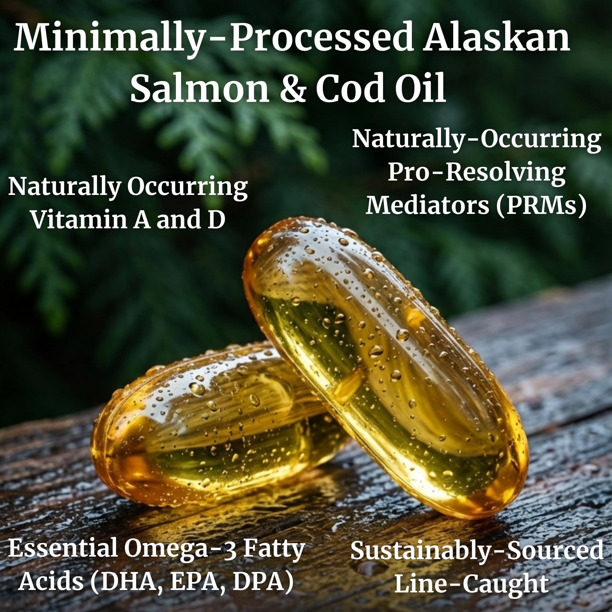 BIG BOLD HEALTH Omega-3 Fish Oil softgel close-up