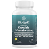 Big Valley Labs L-Theanine 200 mg chewable tablet front view