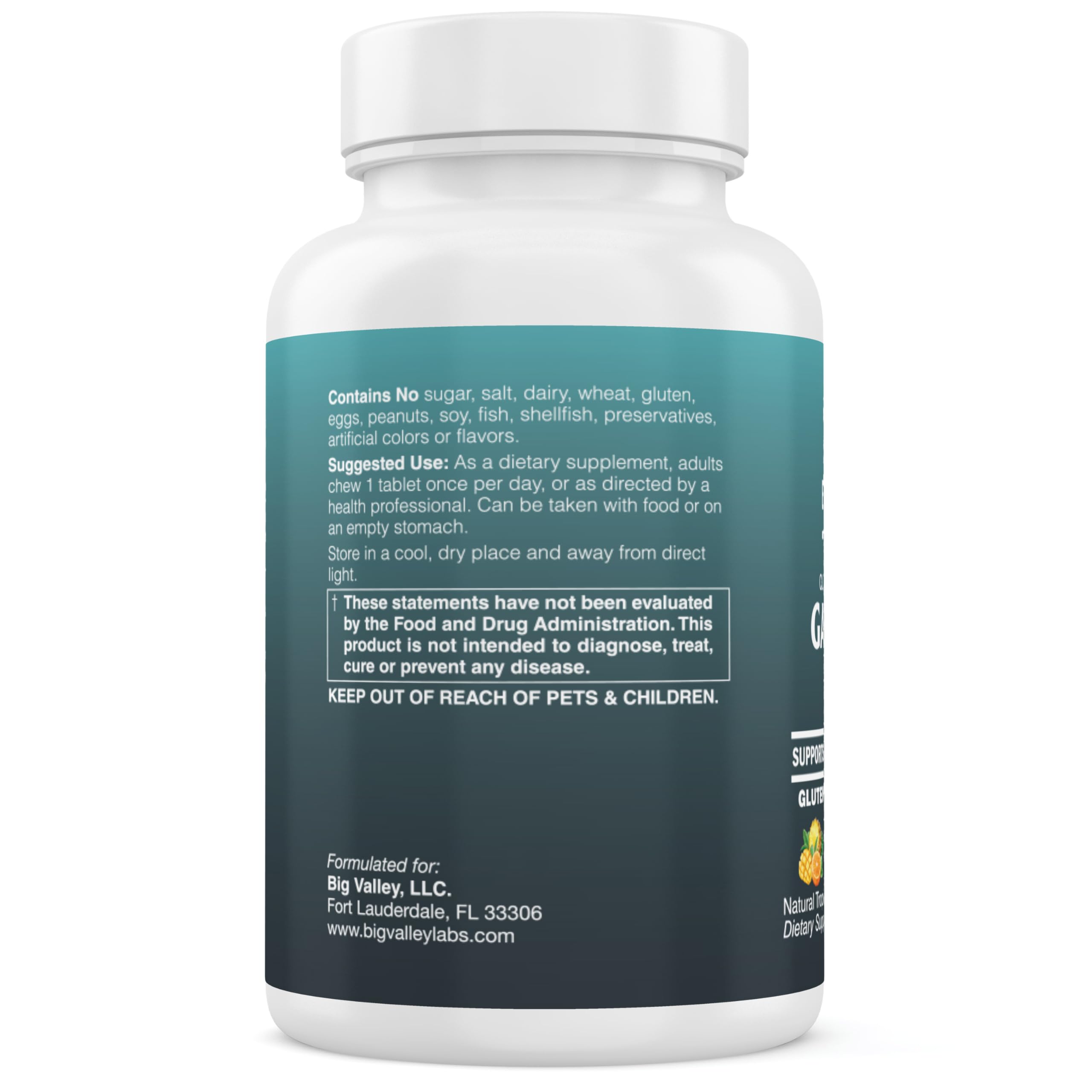 Big Valley Labs L-Theanine chewable tablets packaging