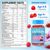 BIGBIO Saffron for Kids Gummies in a bowl