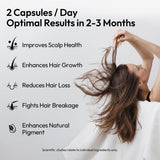 BIGVITA Hair Growth Supplement bottle side view
